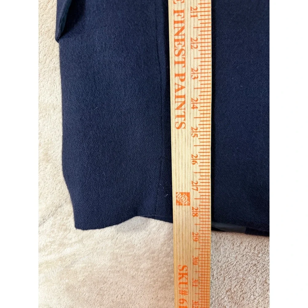 Nordstrom Loro Piana CamelHair Blazer Mens 48R Navy Blue Sport Coat USA Made EUC